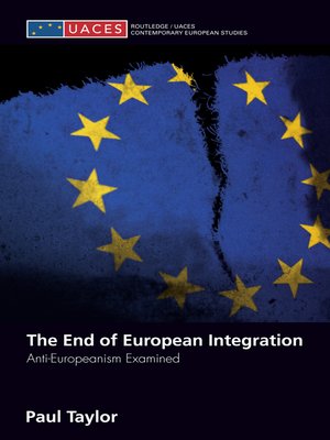 cover image of The End of European Integration